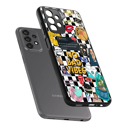 Mood Board sleek samsung galaxy a23 cover with tempered glass back and TPU edges