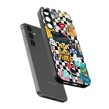 Mood Board sleek samsung galaxy a55 5g cover with tempered glass back and TPU edges