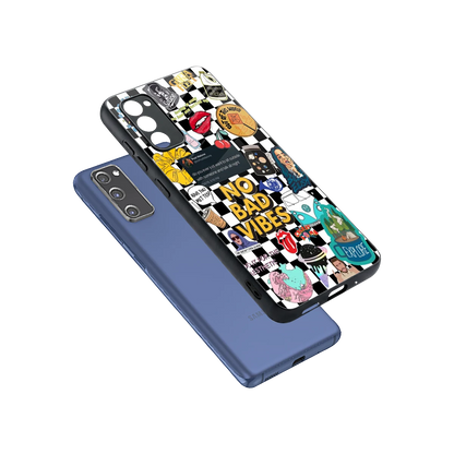 Mood Board sleek samsung galaxy s20 fe cover with tempered glass back and TPU edges