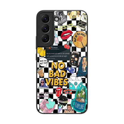 Mood Board back phone cover | glass case for samsung galaxy s22