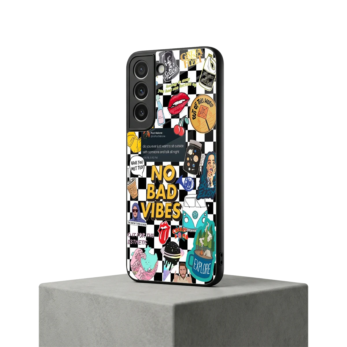 Mood Board samsung galaxy s22 mobile cover | shockproof glass phone case