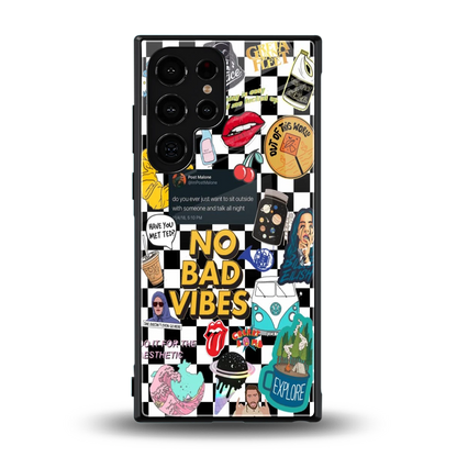 Mood Board back phone cover | glass case for samsung galaxy s23 ultra