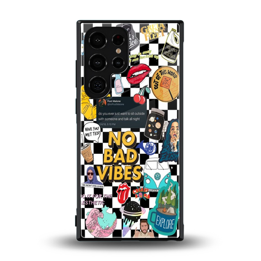 Mood Board back phone cover | glass case for samsung galaxy s23 ultra