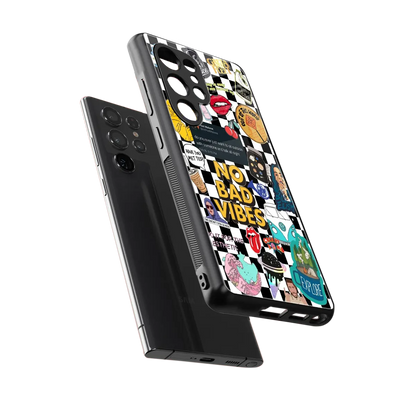 Mood Board sleek samsung galaxy s25 ultra cover with tempered glass back and TPU edges