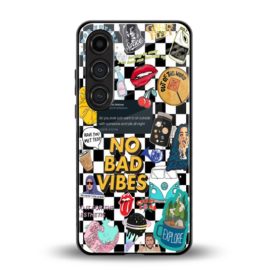 Mood Board back phone cover | glass case for samsung galaxy s23 fe