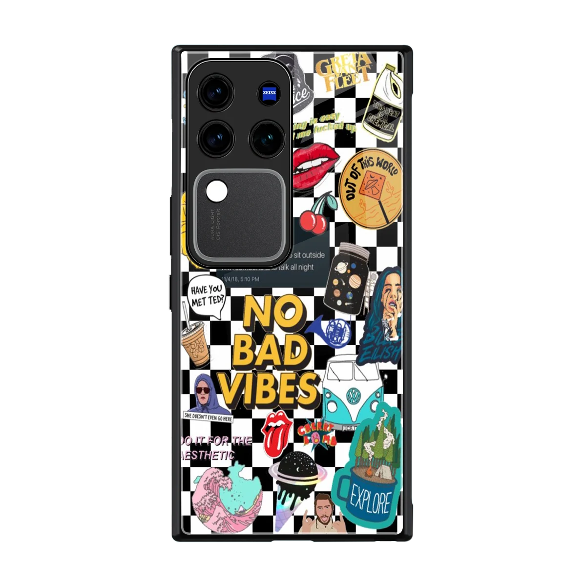 Mood Board back phone cover | glass case forvivo v30 pro
