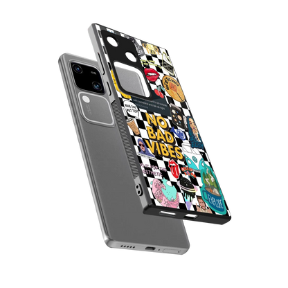 Mood Board sleek vivo v30 cover with tempered glass back and TPU edges