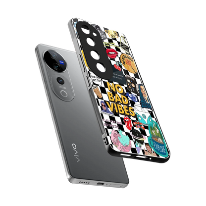 Mood Board sleek vivo v40 pro cover with tempered glass back and TPU edges