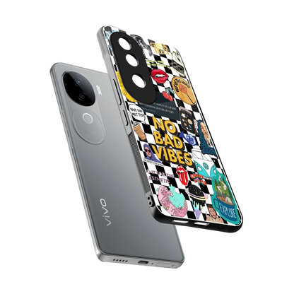 Mood Board sleek vivo v40e cover with tempered glass back and TPU edges