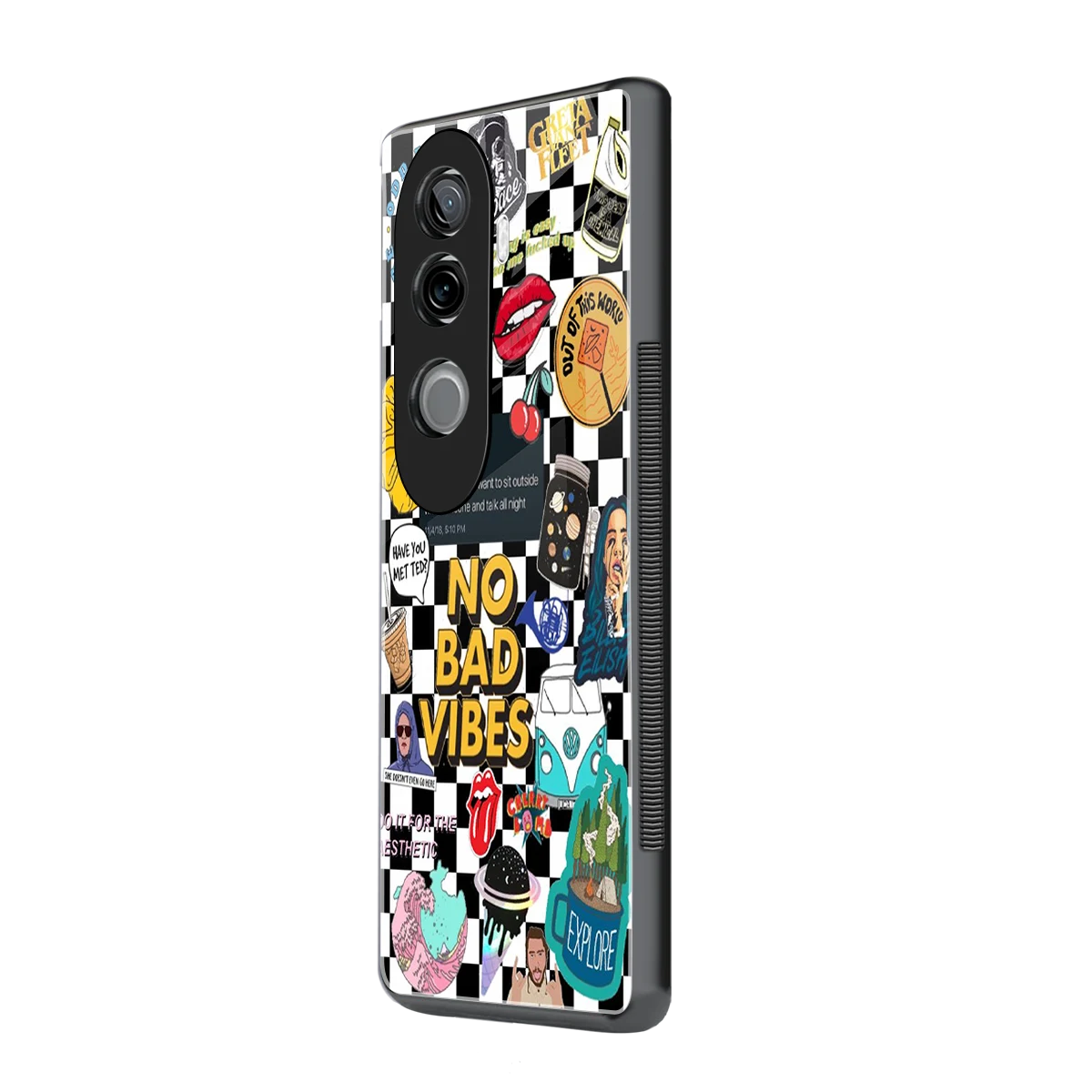 Mood Board vivo v40e mobile cover | shockproof glass phone case