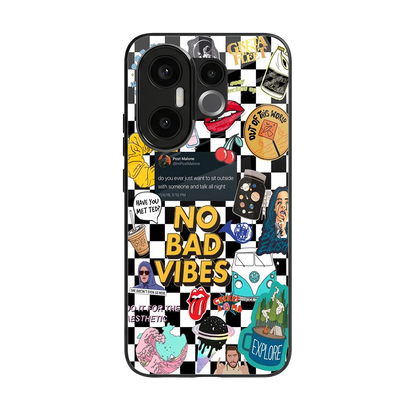 Mood Board back phone cover | glass case for vivo x200 fe