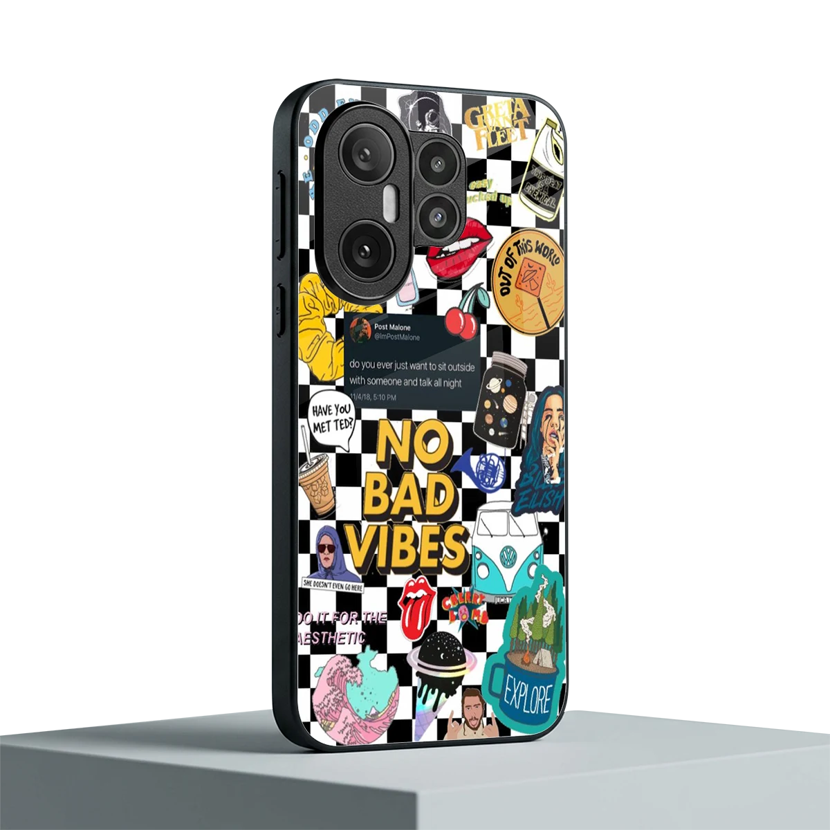 Mood Board vivo x200 fe mobile cover | shockproof glass phone case