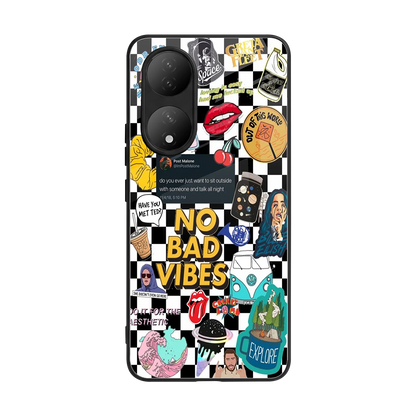 Mood Board back phone cover | glass case for Vivo-y100