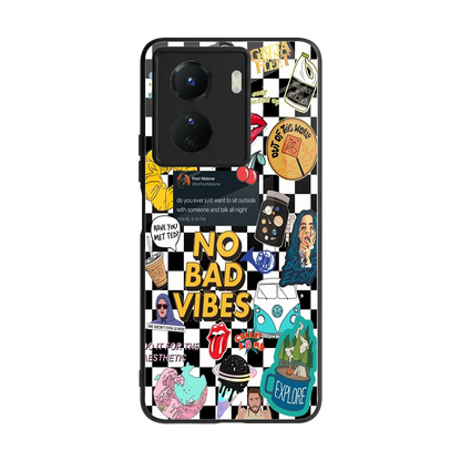 Mood Board back phone cover | glass case for vivo y16