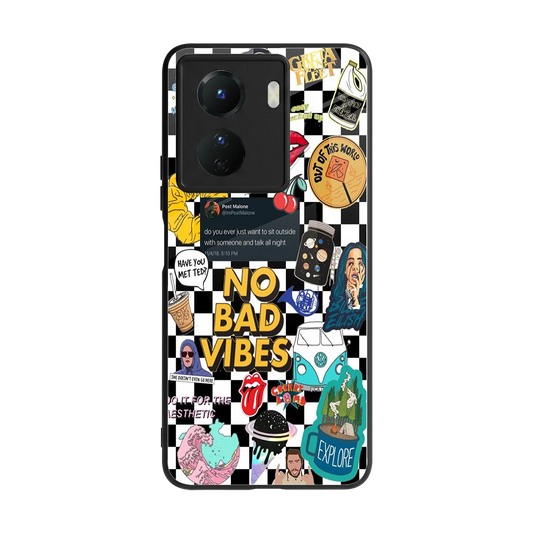 Mood Board back phone cover | glass case for vivo y16