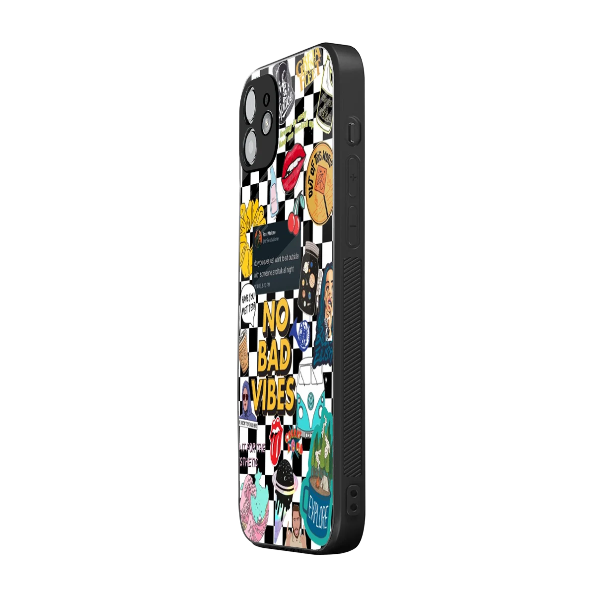 Mood Board iphone 12 mobile cover | shockproof glass phone case