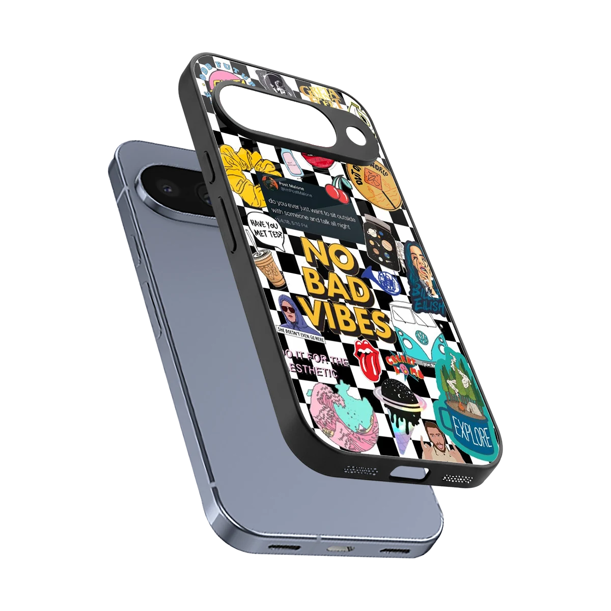 Mood Board sleek google pixel 10 cover with tempered glass back and TPU edges