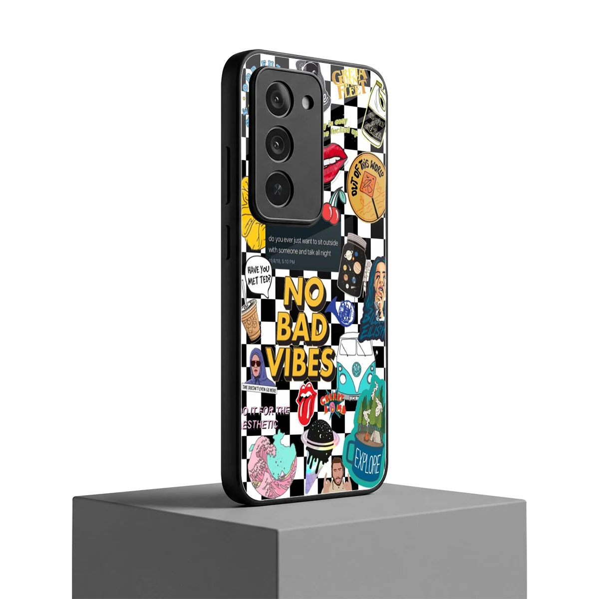 Mood Board redmi 15 5g mobile cover | shockproof glass phone case
