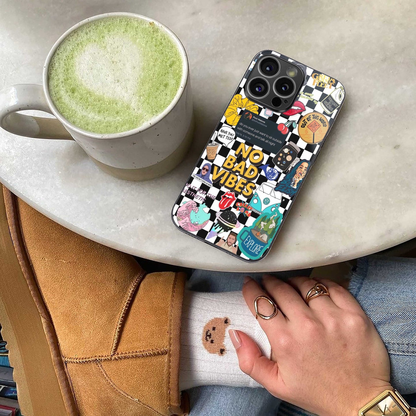 Mood Board Phone Case for Iphone 16 | Glass Case