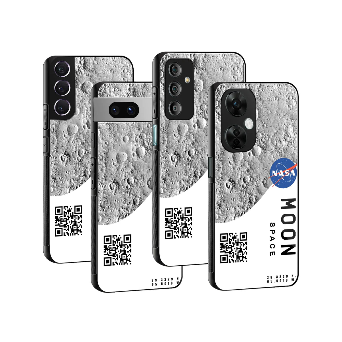 Stylish Glass Back Case for All Smartphones iPhone, Samsung, OnePlus, Pixel, Redmi, Oppo, Vivo, Motorola