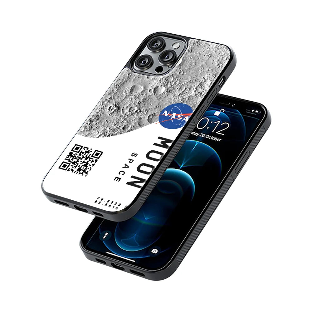 Protective Glass Back Phone Case Compatible with iPhone, Samsung, OnePlus, Pixel & More