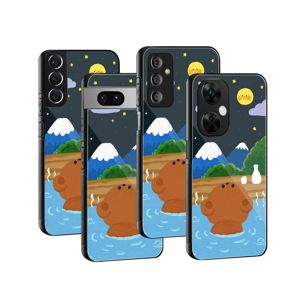 Stylish Glass Back Case for All Smartphones iPhone, Samsung, OnePlus, Pixel, Redmi, Oppo, Vivo, Motorola