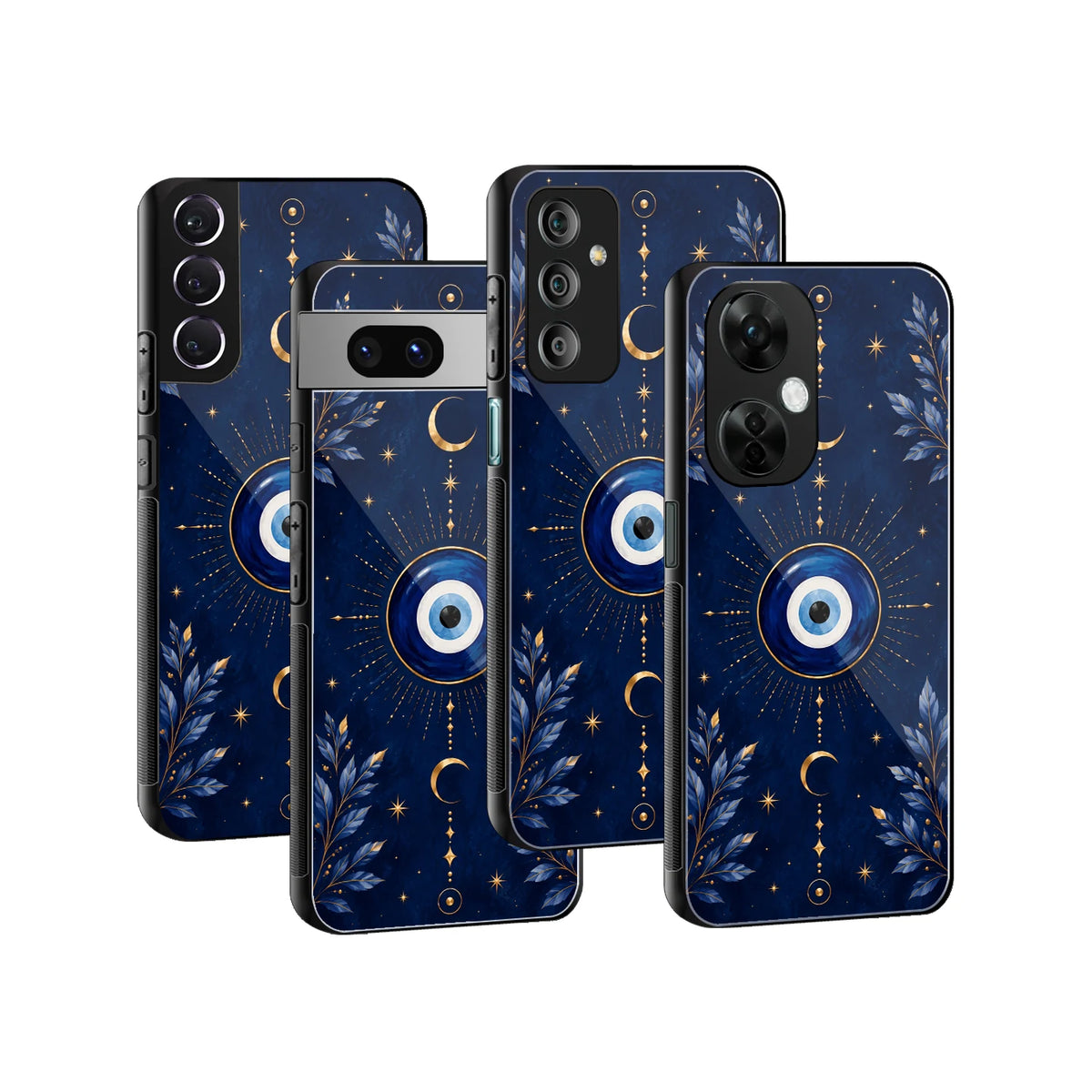 Stylish Glass Back Case for All Smartphones iPhone, Samsung, OnePlus, Pixel, Redmi, Oppo, Vivo, Motorola