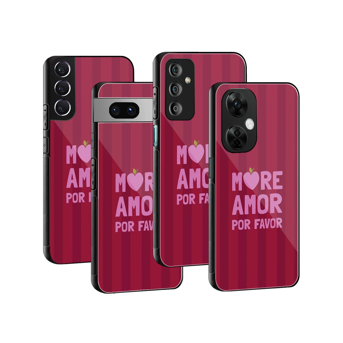 Stylish Glass Back Case for All Smartphones iPhone, Samsung, OnePlus, Pixel, Redmi, Oppo, Vivo, Motorola