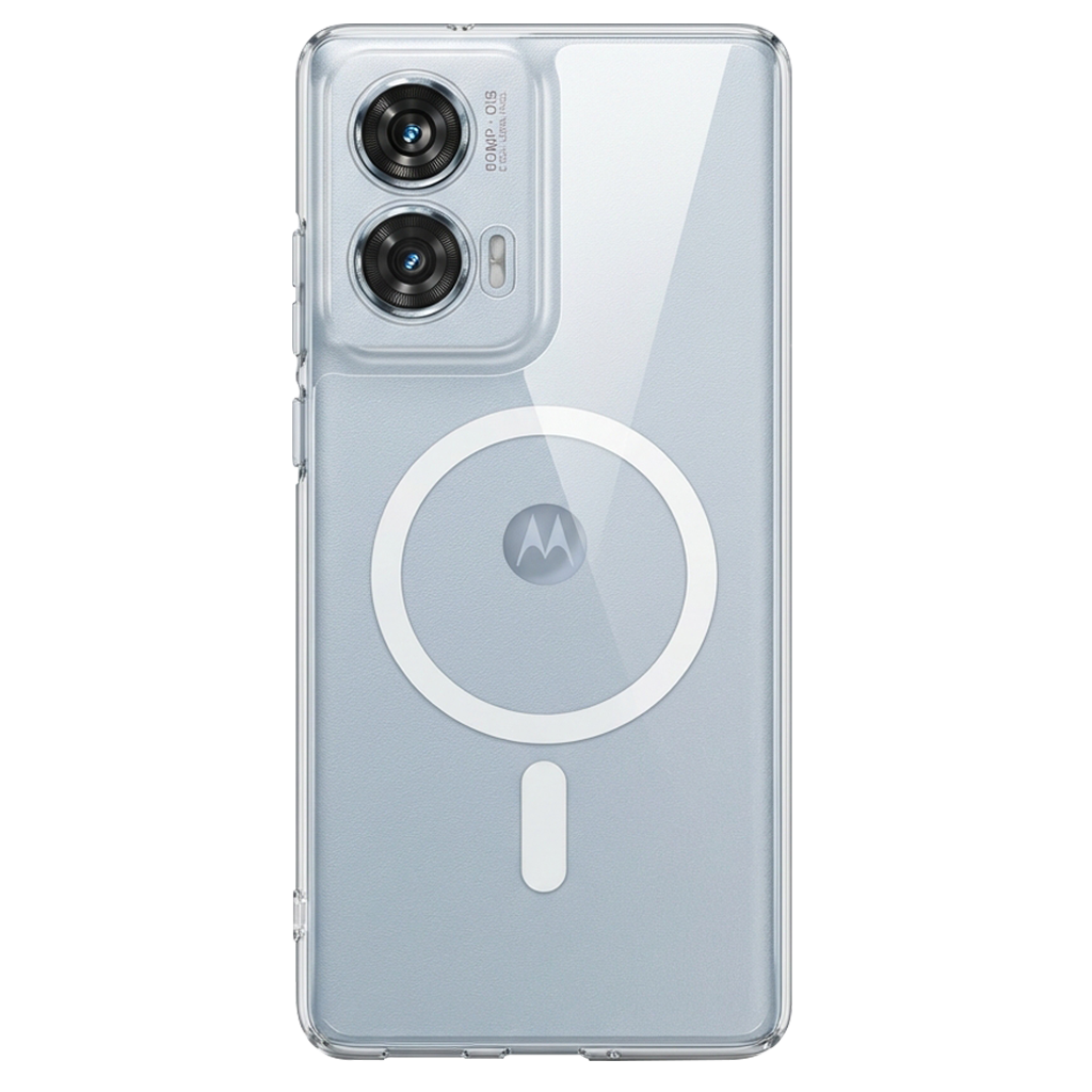 Anti Yellow Magsafe Clear Case for Motorola Edge 50 Fusion