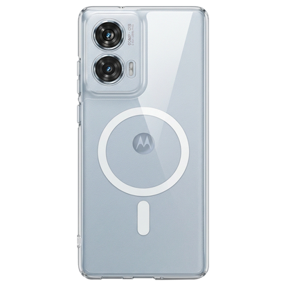Anti Yellow Magsafe Clear Case for Motorola Edge 50 Fusion