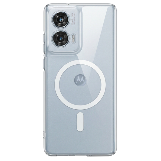 Anti Yellow Magsafe Clear Case for Motorola Edge 50 Fusion
