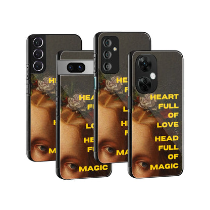 Stylish Glass Back Case for All Smartphones iPhone, Samsung, OnePlus, Pixel, Redmi, Oppo, Vivo, Motorola