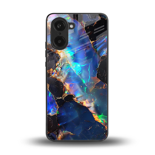 Mystic Marble back phone cover | glass case for oneplus nord ce5 5g