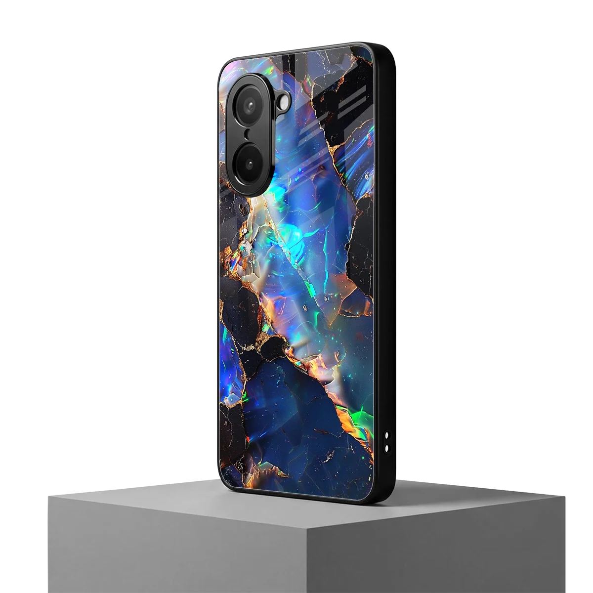 Mystic Marble oneplus nord ce5 5g mobile cover | shockproof glass phone case