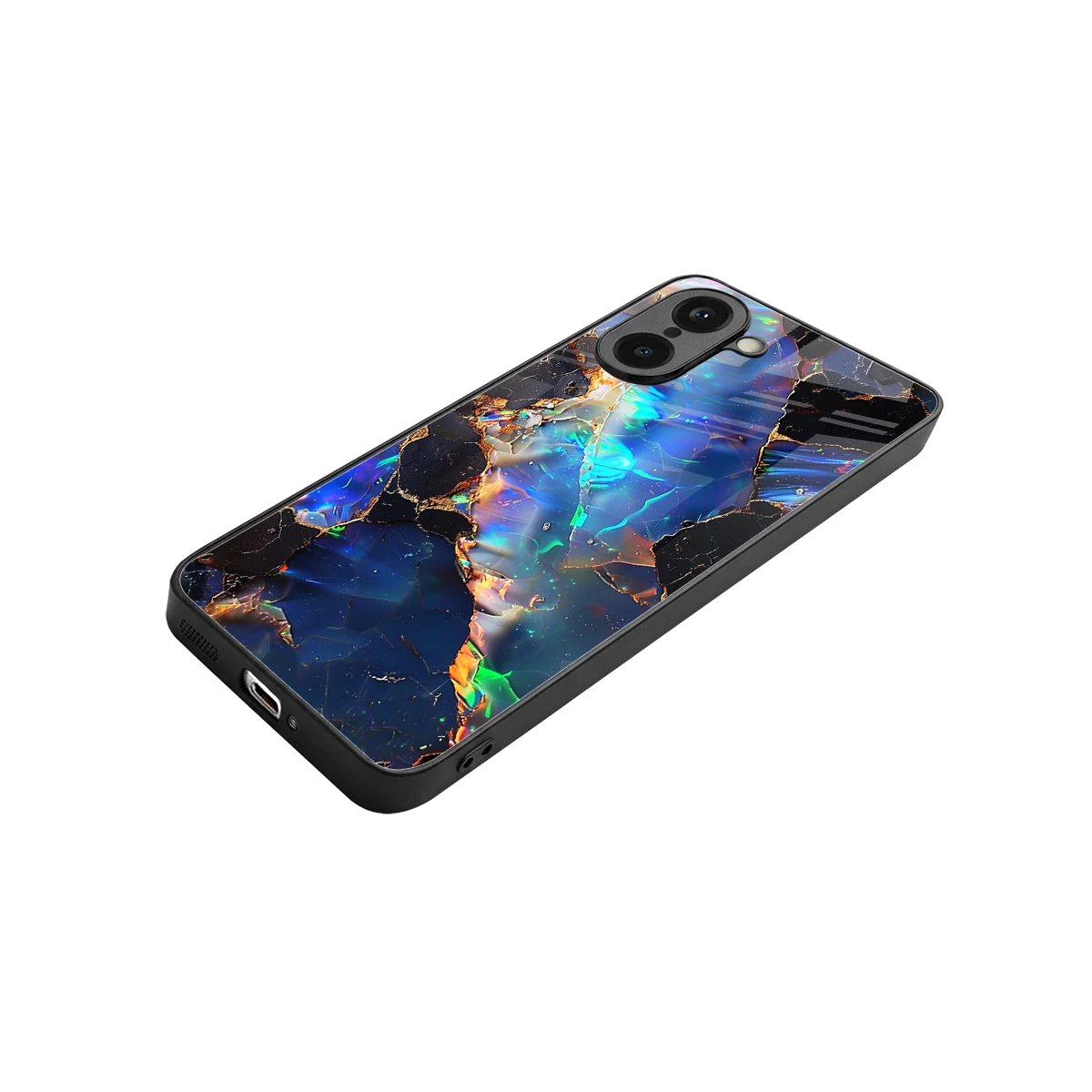 Mystic Marble stylish phone case for oneplus nord ce5 5g | glossy glass and slim fit