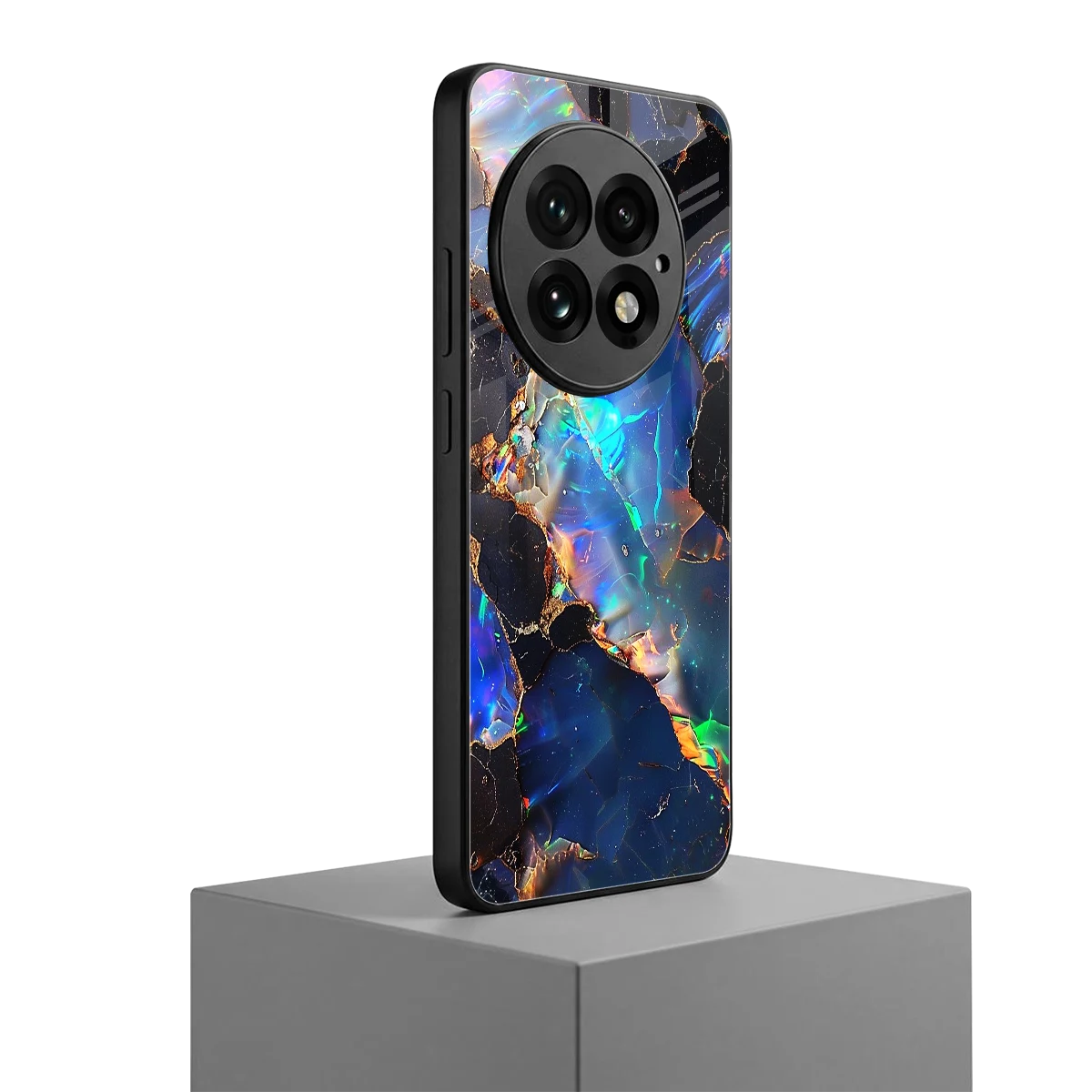 Mystic Marble oneplus 13 mobile cover | shockproof glass phone case
