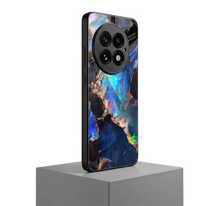 Mystic Marble oneplus 13 mobile cover | shockproof glass phone case