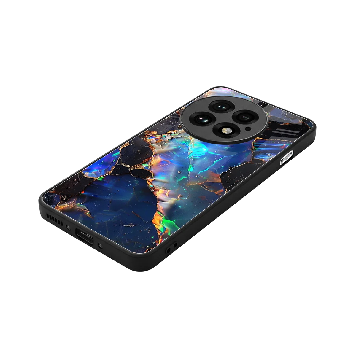 Mystic Marble stylish phone case for oneplus 13 | glossy glass and slim fit