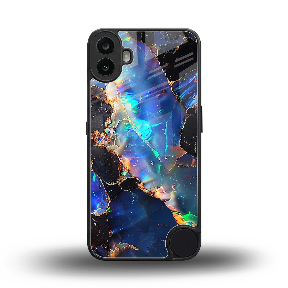 Mystic Marble back phone cover | glass case for cmf nothing phone 1