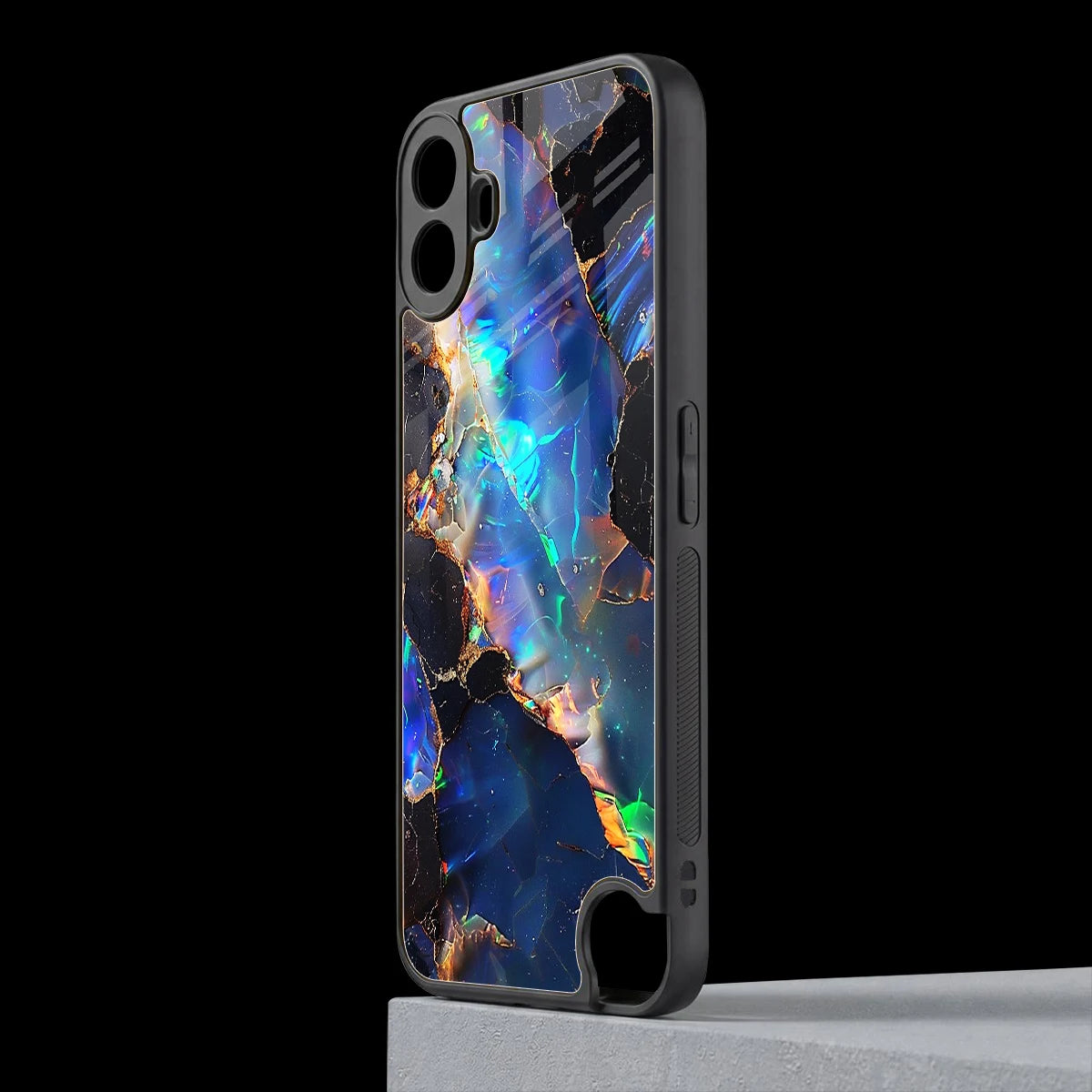 Mystic Marble cmf nothing phone 1 mobile cover | shockproof glass phone case