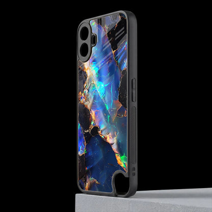 Mystic Marble cmf nothing phone 1 mobile cover | shockproof glass phone case