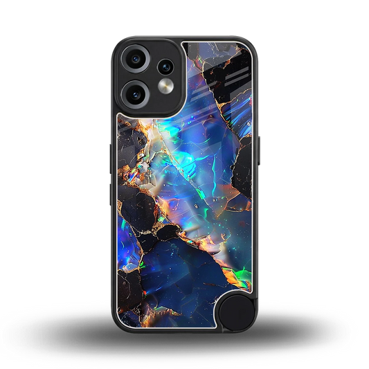 Mystic Marble back phone cover | glass case for cmf nothing phone 2 pro
