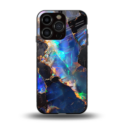 Mystic Marble back phone cover | glass case for iphone 13 pro