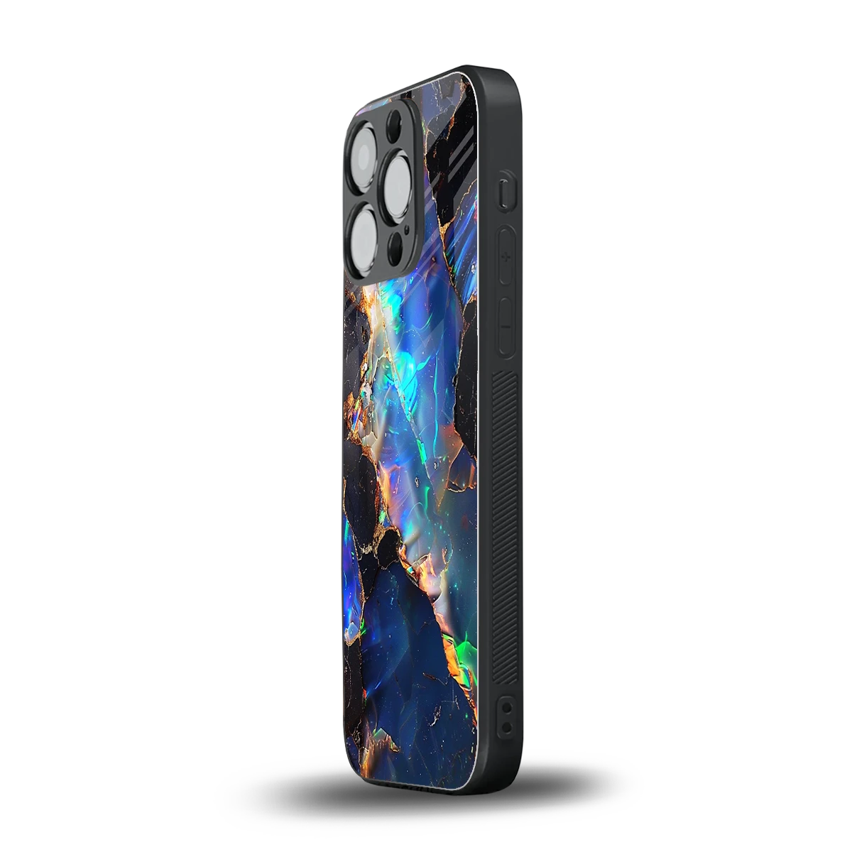 Mystic Marble iphone 13 pro mobile cover | shockproof glass phone case