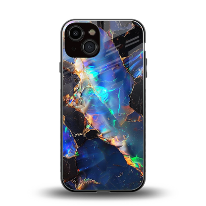 Mystic Marble back phone cover | glass case for iphone 13