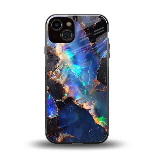 Mystic Marble back phone cover | glass case for iphone 13