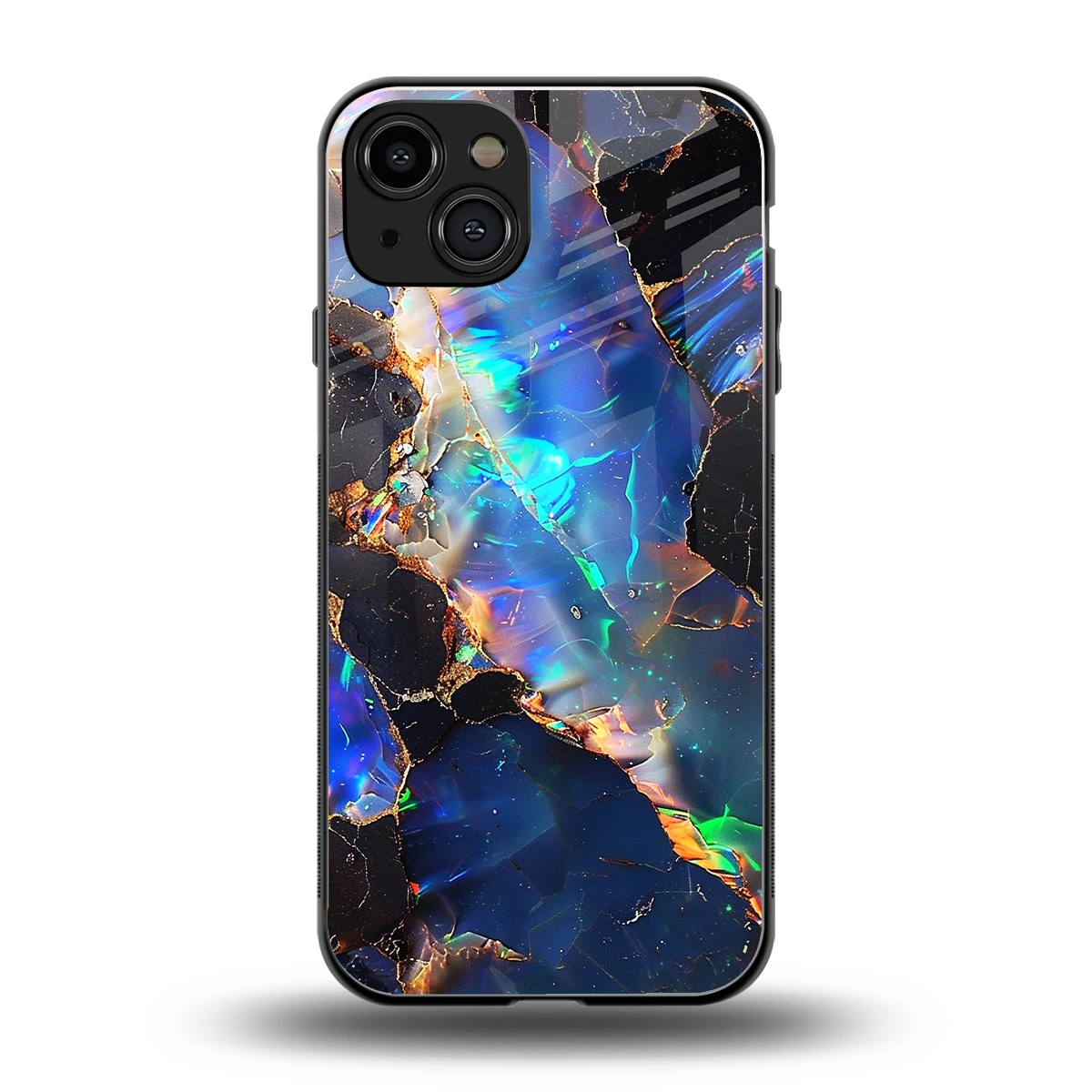 Mystic Marble back phone cover | glass case for iphone 15