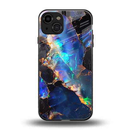 Mystic Marble back phone cover | glass case for iphone 15