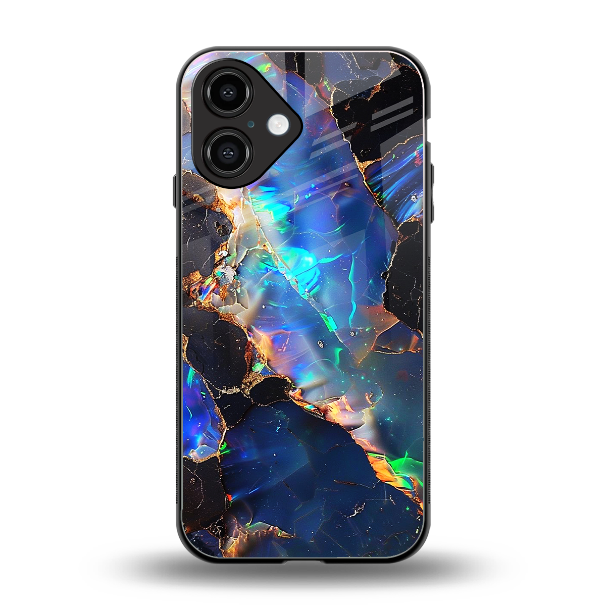 Mystic Marble Phone Case for Iphone 16 | Glass Case