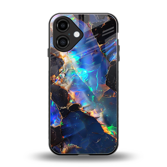 Mystic Marble Phone Case for Iphone 16 | Glass Case